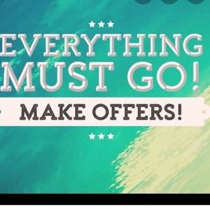 MAKE OFFERS PRICES LOWERED!!